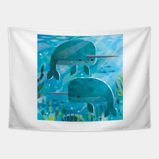 Narwhals Tapestry