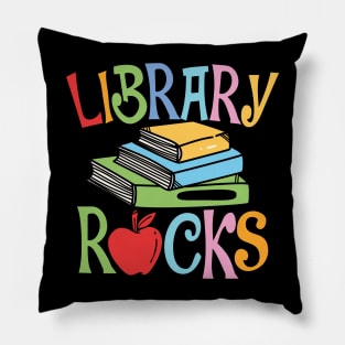 Library Rocks - Reading Pillow