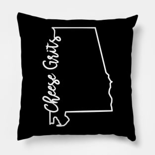 Alabama Cheese Grits Pillow