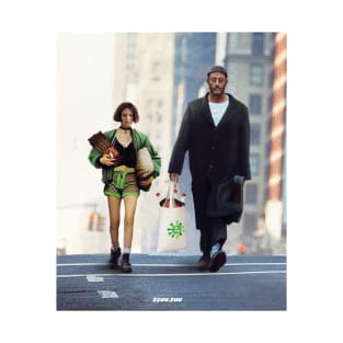 leon and mathilda secure shopping T-Shirt