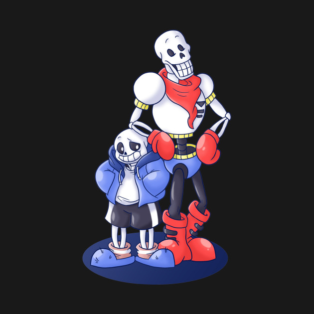 Two best brothers - Undertale - Phone Case
