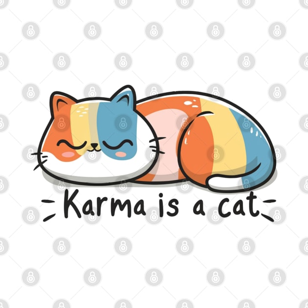 Karma Is A Cat by Aldrvnd