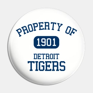 Property of Detroit Tigers Pin