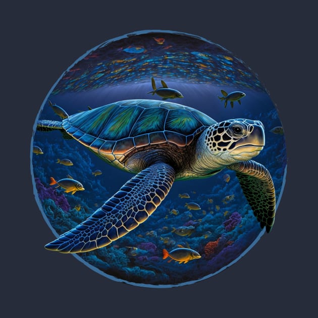 Sea Turtle Art by soulfulprintss8