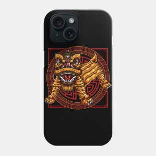 chinese lion dance Phone Case