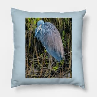 Heron in the Morning Light Pillow