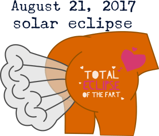 Total Eclipse Of The Fart - August 21, 2017 Magnet