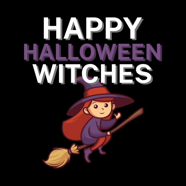 Happy halloween witches by maxcode