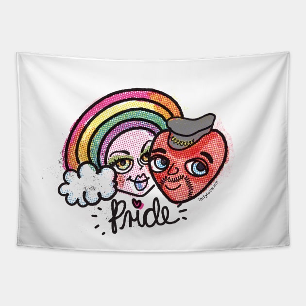 Rainbow Pride all year! Tapestry by LADYLOVE