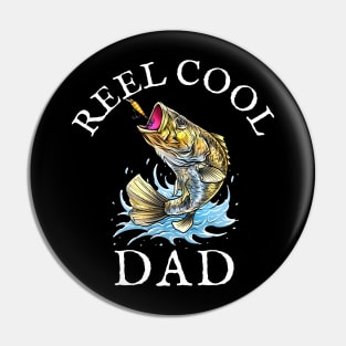 REEL COOL DAD Fathers Gift Pin