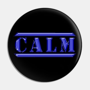 Calm Blue Pin