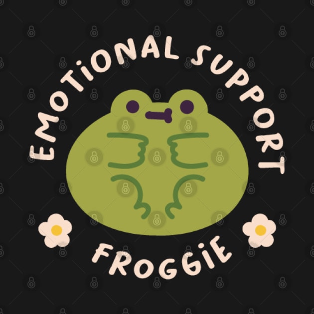 emotional support froggie by kztokun