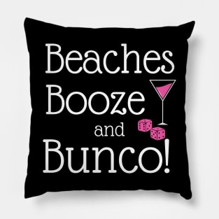 Beaches Booze Bunco Dice Game Night Shirt Hoodie Sweatshirt Mask Pillow