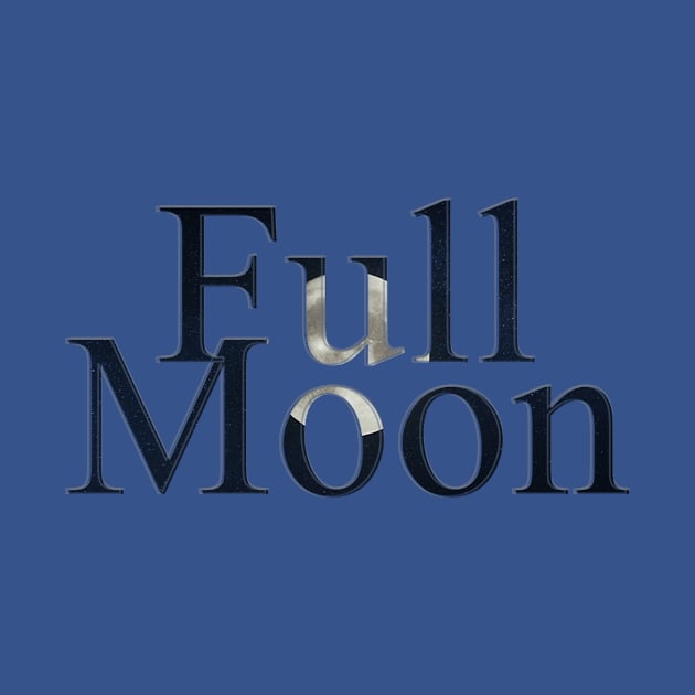 Full Moon by afternoontees