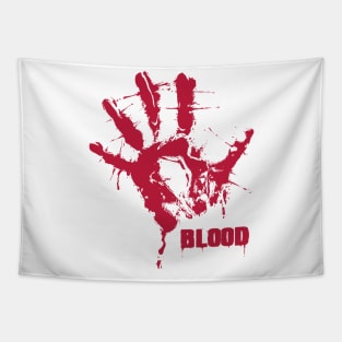 Bloody hand Tapestry