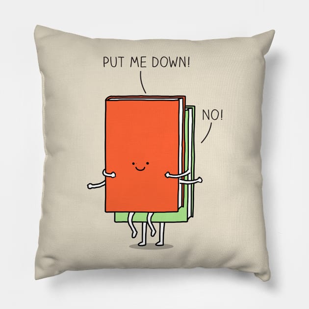 Good book Pillow by milkyprint