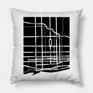 Toronto Map Pillow