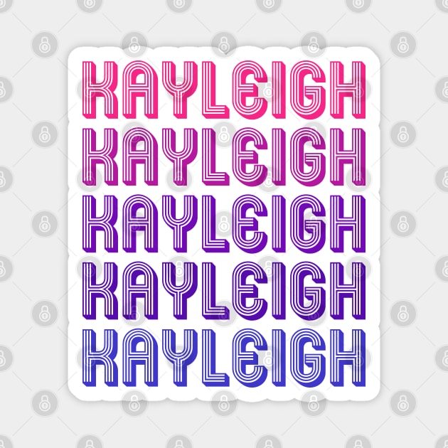 Kayleigh - Retro Minimal Line Pattern Magnet by Fusti