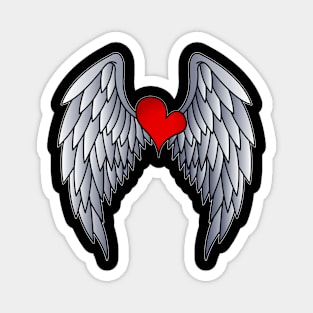 Winged Love Magnet