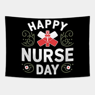 Happy Nurse Day Tapestry