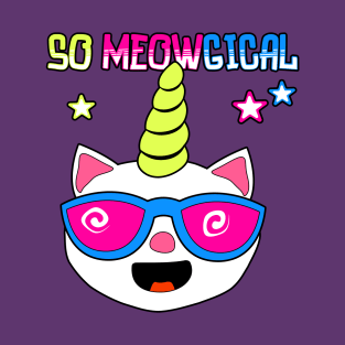 So Meowgical Unicorn Cat T-Shirt