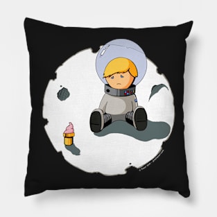 Sad Astronaut Boy Pillow