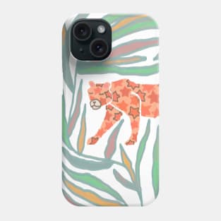 star pattern panther 1 Phone Case