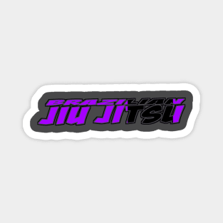 Brazilian Jiu Jitsu Purple Belt Magnet