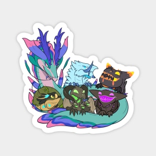 Elder Dragons Magnet