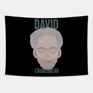 David Cronenberg Head Tapestry