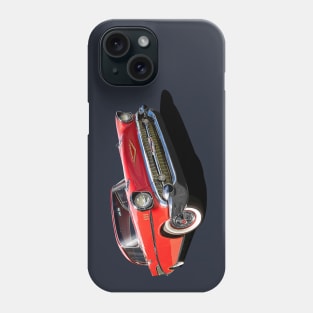 1957 chevrolet bel air in red Phone Case