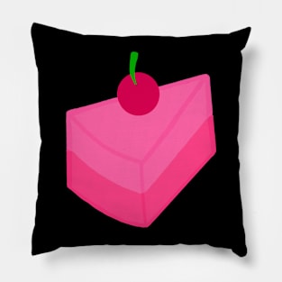 Slice of pink cake Pillow