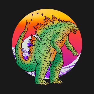 Retro godzilla T-Shirt