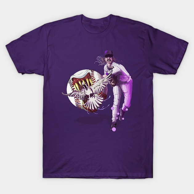 randy johnson  Hits The Bird