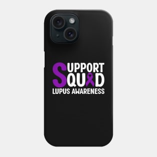 Support Squad Lupus Awareness Phone Case