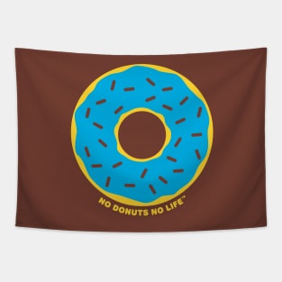 Blue Donut Tapestry