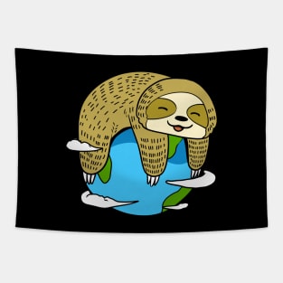 Sloth World Tapestry