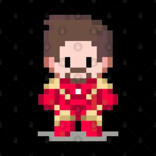 Ironman 8bit by Kopi Aiko Art