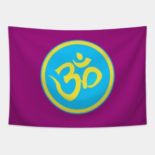 Om Spiritual Awareness Meditation Yoga Tapestry