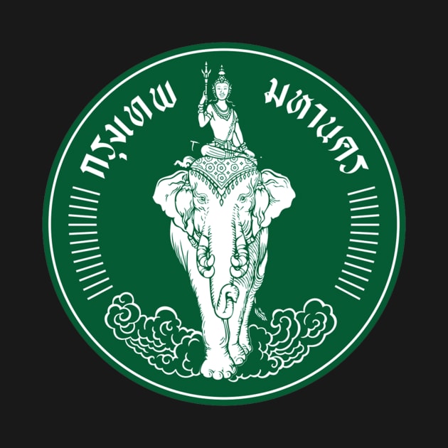 Flag of Bangkok Decal by zsonn