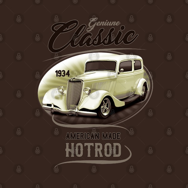 Hotrod Sedan 1934 by hardtbonez