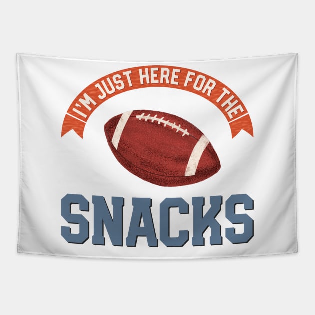 Just Here For The Snacks Tapestry by SWON Design