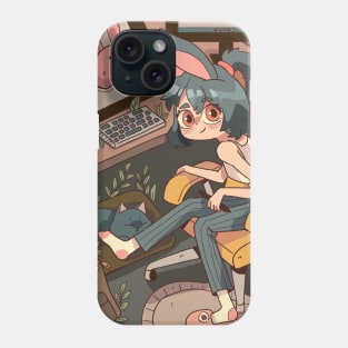 Work and Smirk Phone Case