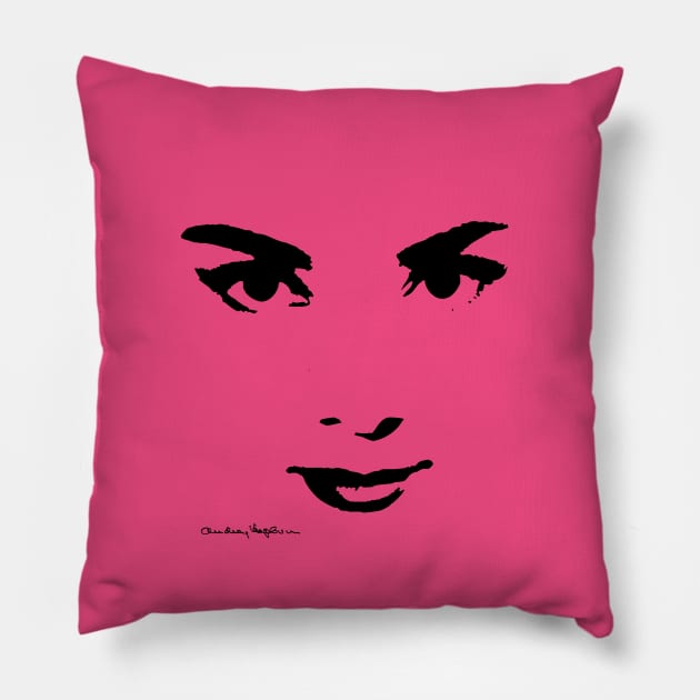 Audrey Hepburn Pillow by SullustSupplies