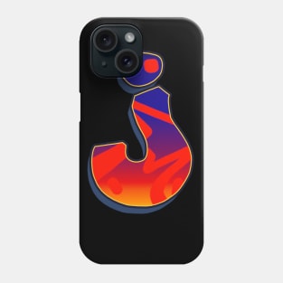 Letter J - Night Sky Phone Case