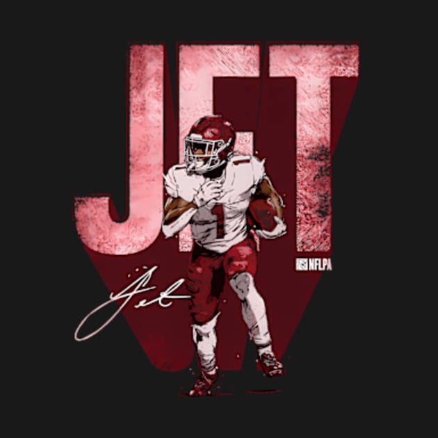 Jerick Mckinnon Kansas City Jet Bold by caravalo