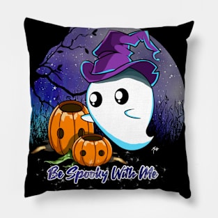 Be Spooky With Me (Halloween) Pillow
