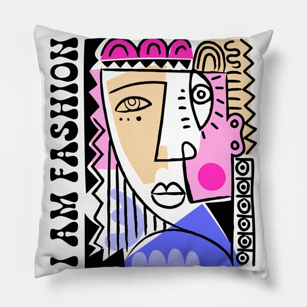 fashion Pillow by Supertrooper