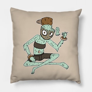 Ice Cream Girl - COLOR Pillow