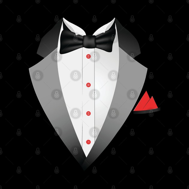 black & red tuxedo by joyTrends